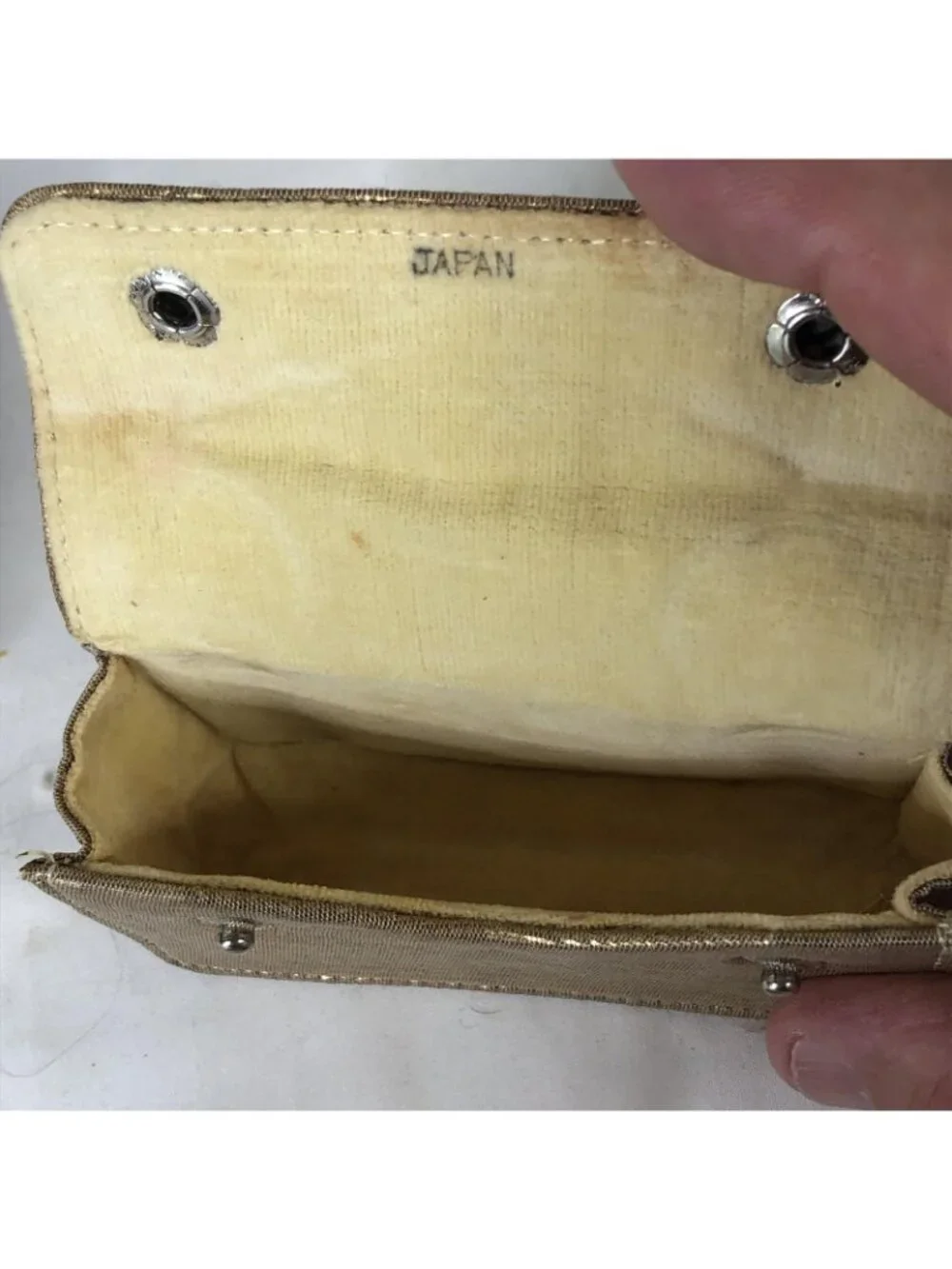Vintage Gold Mother Of Pearl Opera Glasses 2.5x Binoculars Japan Mignon 1950s